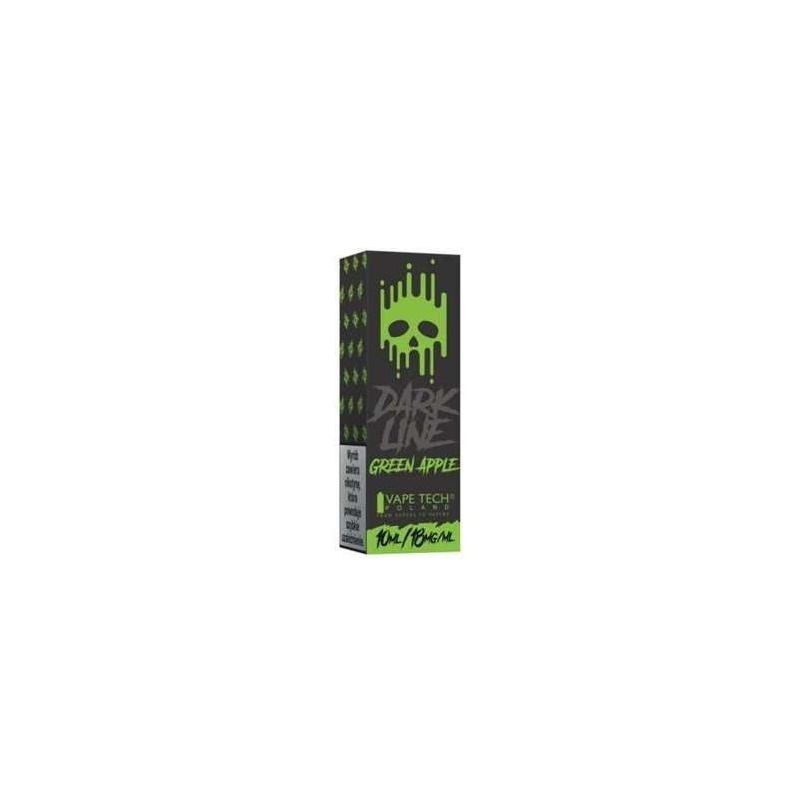 Liquid DARK LINE - Green Apple 18mg 10ml | BigVapoteur