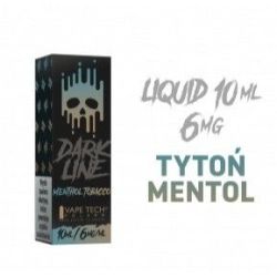Liquid DARK LINE - Menthol Tobacco 6mg 10ml | BigVapoteur