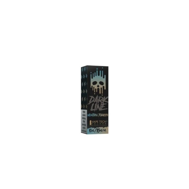 E-liquide DARK LINE - Tabac Menthe 18mg 10ml | BigVapoteur