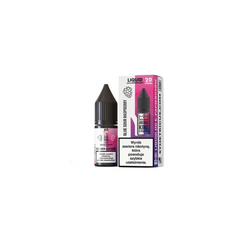 E-liquide Aroma King Salt - Framboise Bleue Acidulée 20mg 10ml | BigVapoteur
