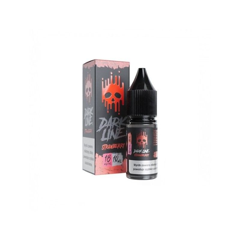 Liquid DARK LINE - Strawberry 18mg 10ml | BigVapoteur