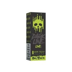 E-liquid DARK LINE - Lime 12mg 10ml | BigVapoteur