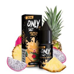 Liquid Only Salt 10ml - Tropical Fruits 20mg | BigVapoteur