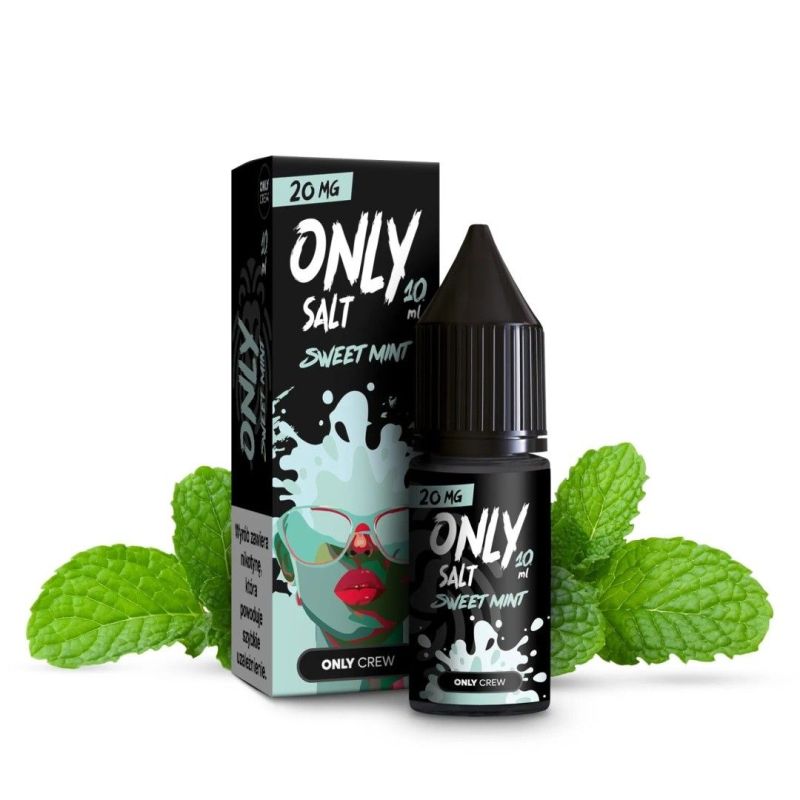 Only Salt 10ml - Sweet Mint 20mg | BigVapoteur