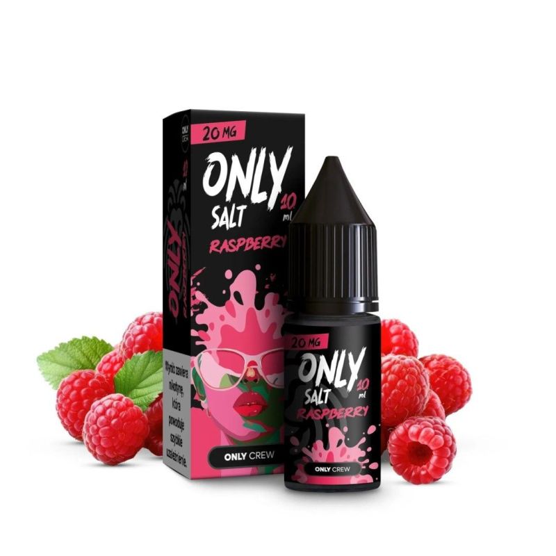 Only Salt 10ml - Raspberry 20mg | BigVapoteur