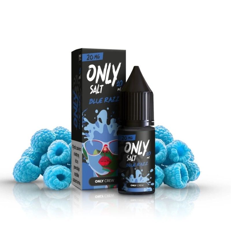 Only Salt 10ml - Blue Razz 20mg | BigVapoteur