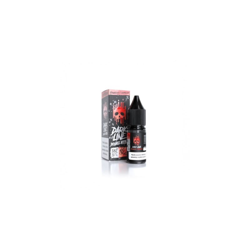 Liquid Dark Line Double Salt - Strawberry Raspberry 20mg 10ml | BigVapoteur