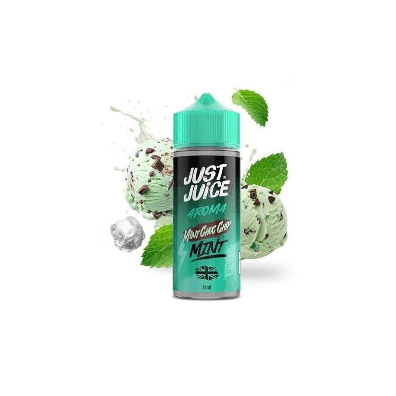 Longfill Just Juice Mint Range 24/120ml - Mint Choco Chip | BigVapoteur