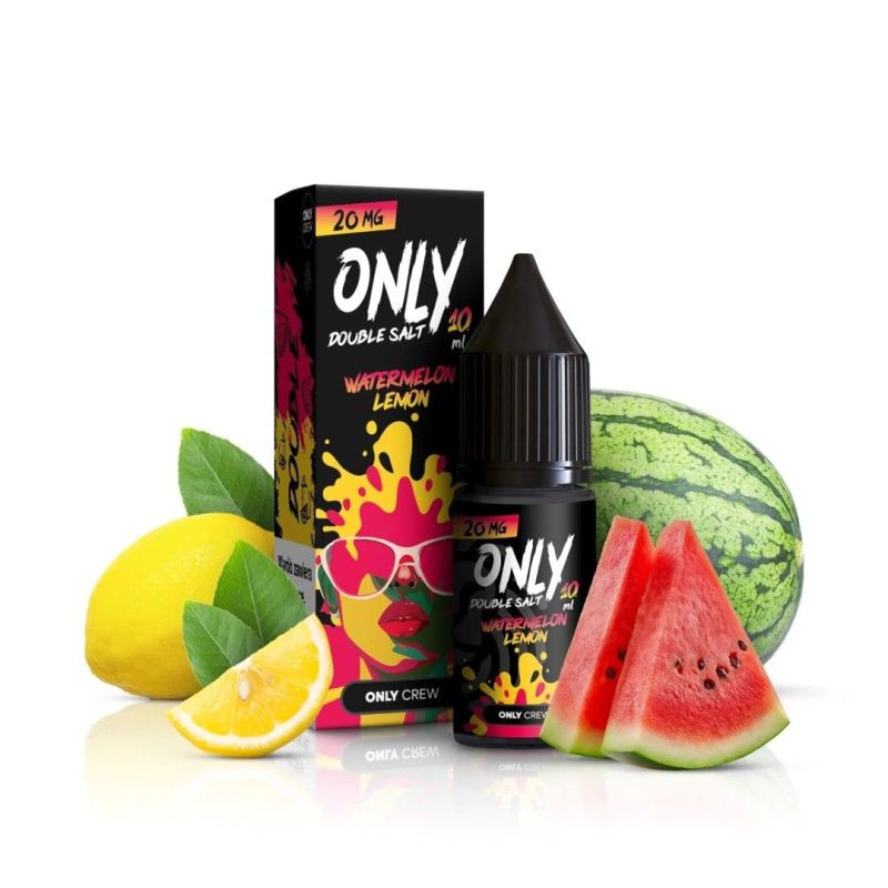 Only Double Salt - Watermelon Lemon 20mg 10ml | BigVapoteur