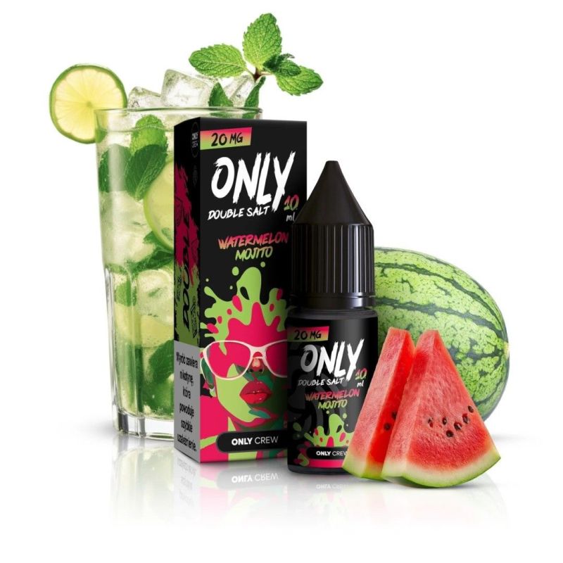 Only Double Salt 10 - Watermelon Mojito 20mg 10ml | BigVapoteur