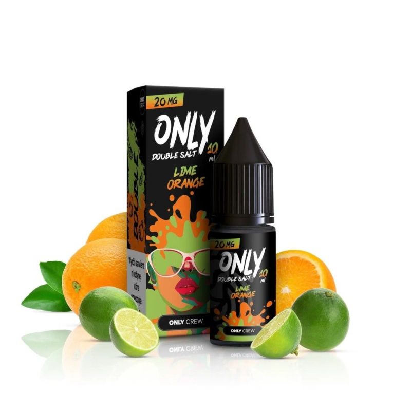 E-liquide Only Double Salt - Lime Orange 20mg 10ml | BigVapoteur