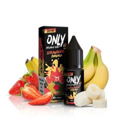 E-liquide Only Double Salt - Fraise Banane 20mg 10ml | BigVapoteur