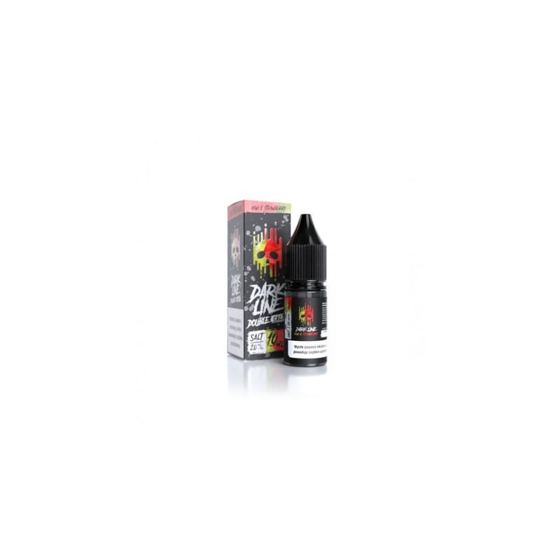 Liquid Dark Line Double Salt - Kiwi Strawberry 20mg 10ml | BigVapoteur