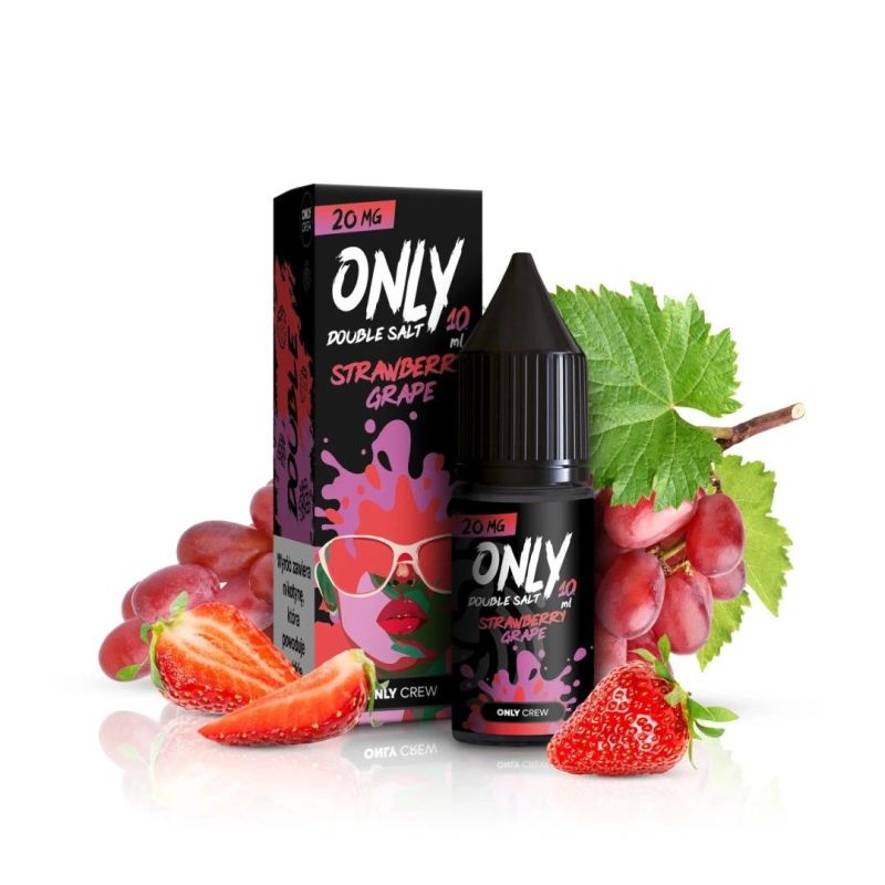 Only Double Salt – Strawberry Grape 20mg 10ml | BigVapoteur