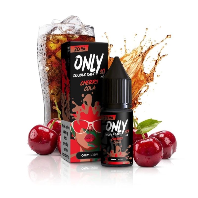 Liquid Only Double Salt – Cherry Cola 20mg 10ml | BigVapoteur