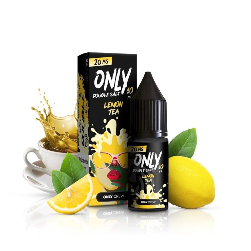 Only Double Salt – Lemon Tea 20mg 10ml | BigVapoteur