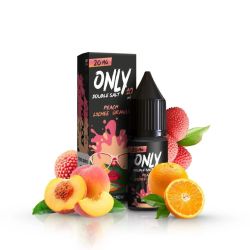 Only Double Salt - Peach Lychee Orange 20mg 10ml | BigVapoteur