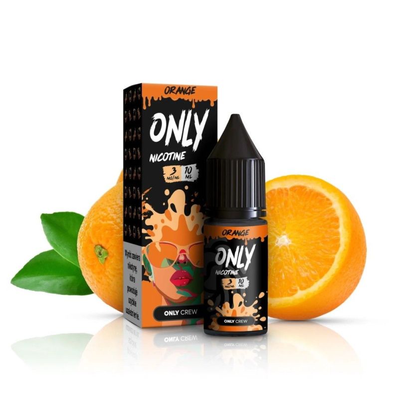 Only Nicotine E-liquid - Orange 3mg 10ml | BigVapoteur