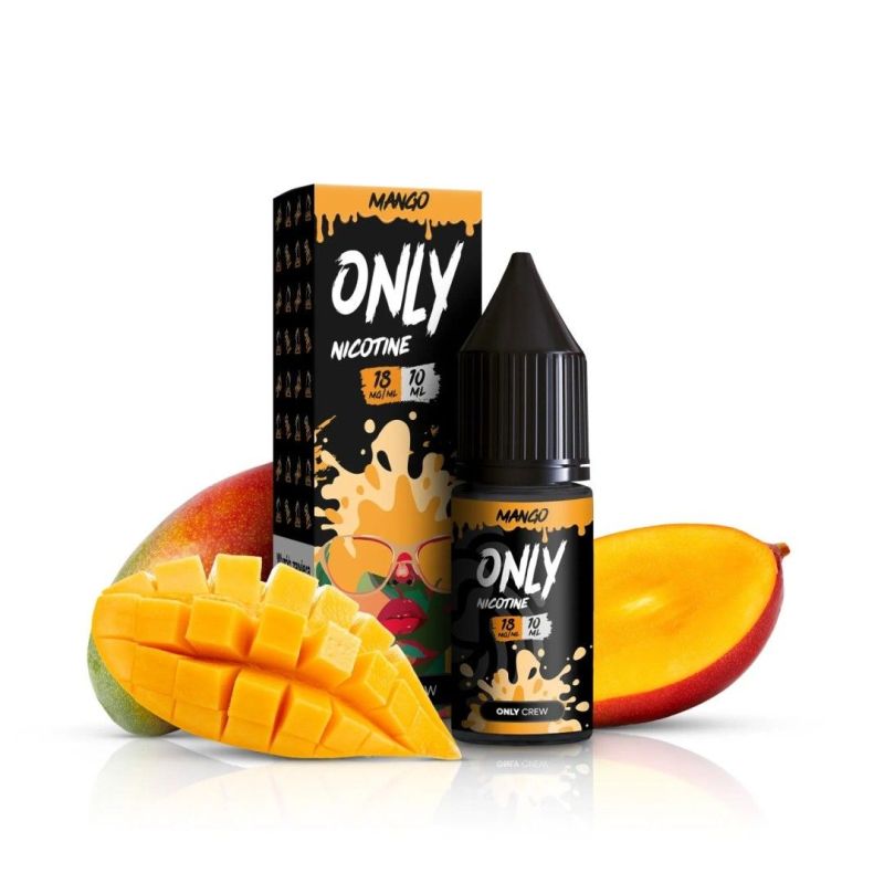 Only Nicotine E-liquid - Mango 18mg 10ml | BigVapoteur