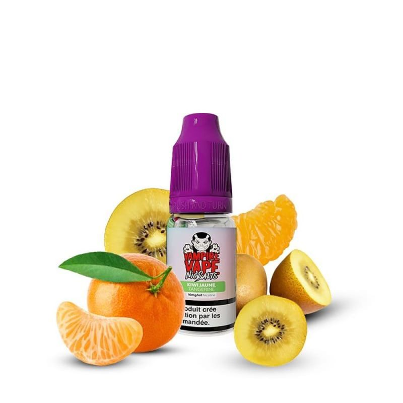 E-liquide Vampire Vape NicSalts - Kiwi Cooler (Kiwi Jaune Tangerine) 20mg 10ml | BigVapoteur