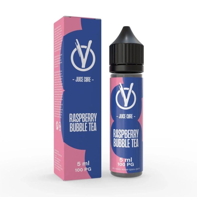Longfill VBar Juice Core - Bubble Tea à la Framboise 5/60ml | BigVapoteur