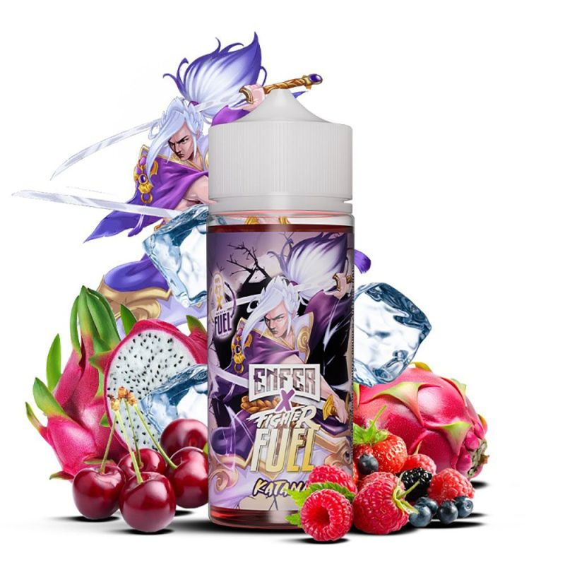Premix Fighter Fuel X ENFER - Katana 100/120ml | BigVapoteur