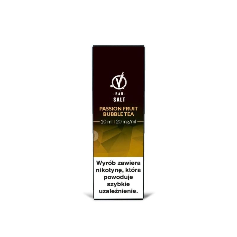 VBar Salt 10ml Passion Fruit Bubble Tea E-liquid | BigVapoteur