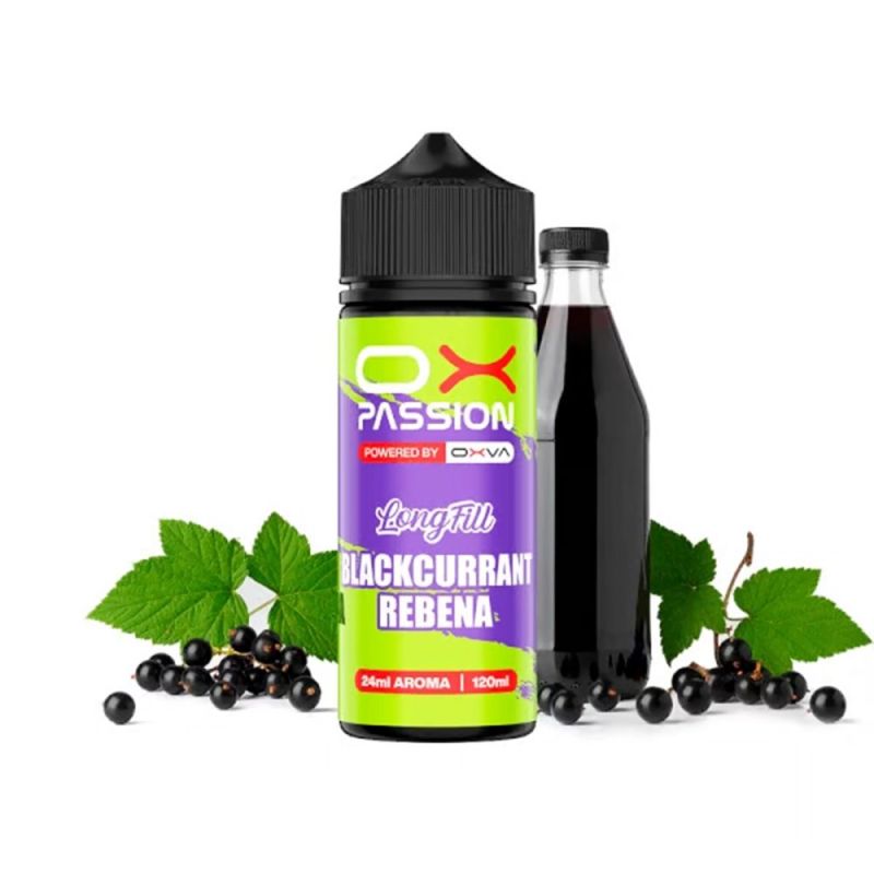 Longfill OXVA OX Passion 24/120ml - Blackcurrant Rebena | BigVapoteur