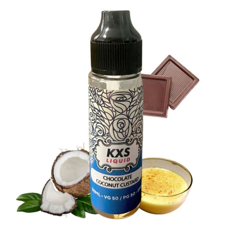 Premix KXS - Crème au Chocolat et Noix de Coco 50/75ml | BigVapoteur