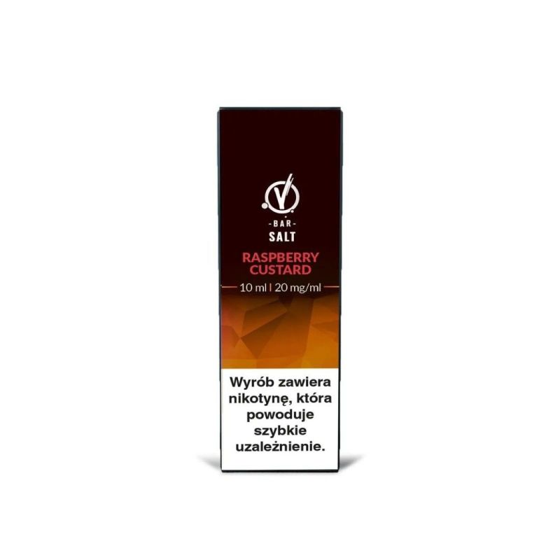 Liquid VBar Salt - Raspberry Custard 20mg 10ml | BigVapoteur