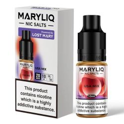 Maryliq Nic Salts E-liquid - USA MIX 20mg 10ml | BigVapoteur