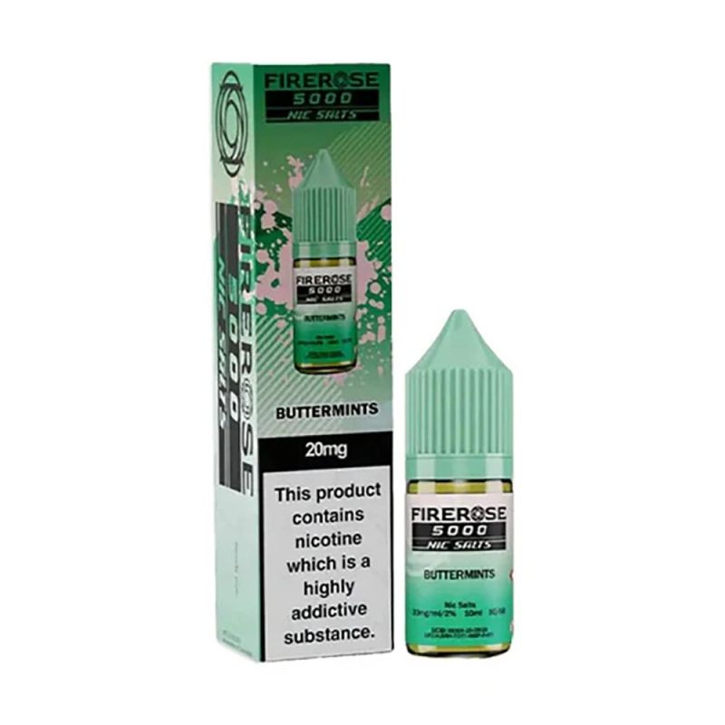 FireRose 5000 Nic Salts - Buttermints 20mg 10ml | BigVapoteur