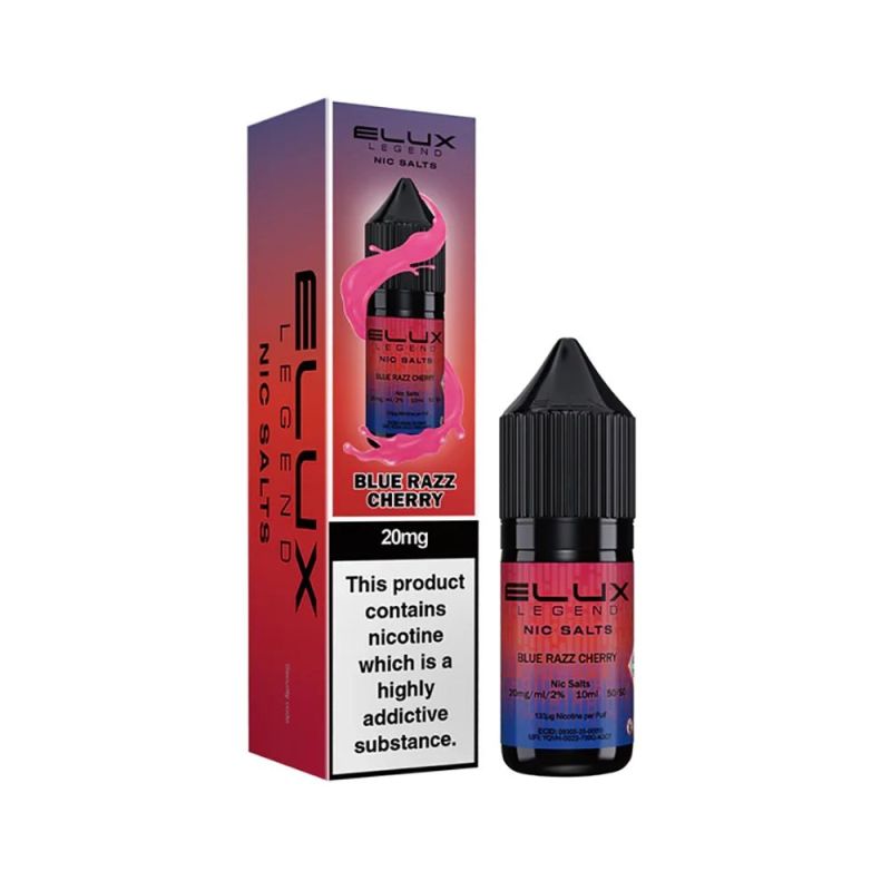 E-liquide Elux Legend Nic Salts - Blue Razz Cherry 20mg 10ml | BigVapoteur