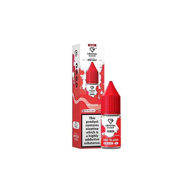 E-liquide Crystal Clear Salts - Red Slush 20mg 10ml | BigVapoteur