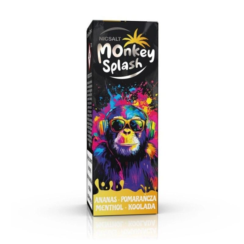 Liquid Monkey Splash Salt - Ananas Pomarańcza Menthol Koolada 20mg 10ml | BigVapoteur