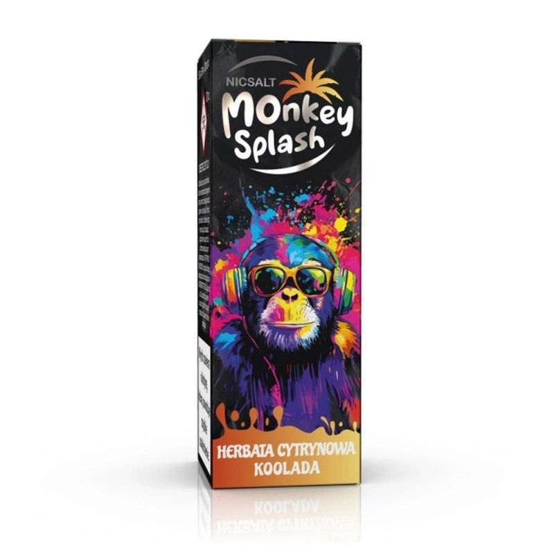 Liquid Monkey Splash Salt - Herbata Cytrynowa Koolada 20mg 10ml | BigVapoteur