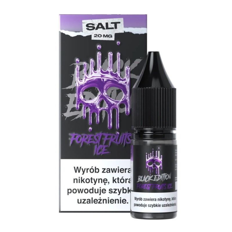 E-liquide Dark Line Black Salt - Fruits des Bois Glacés 20mg 10ml | BigVapoteur