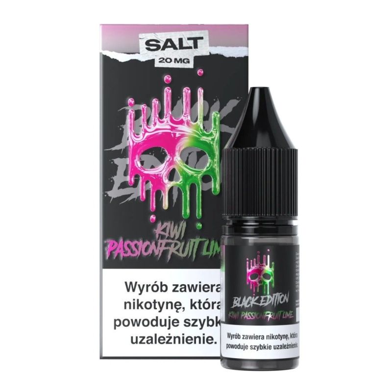 E-liquide Dark Line Black Salt - Kiwi Fruit de la Passion Citron Vert 20mg 10ml | BigVapoteur