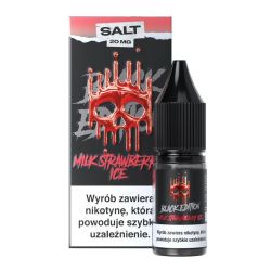 Dark Line Black Salt - Milk Strawberry Ice 20mg 10ml | BigVapoteur