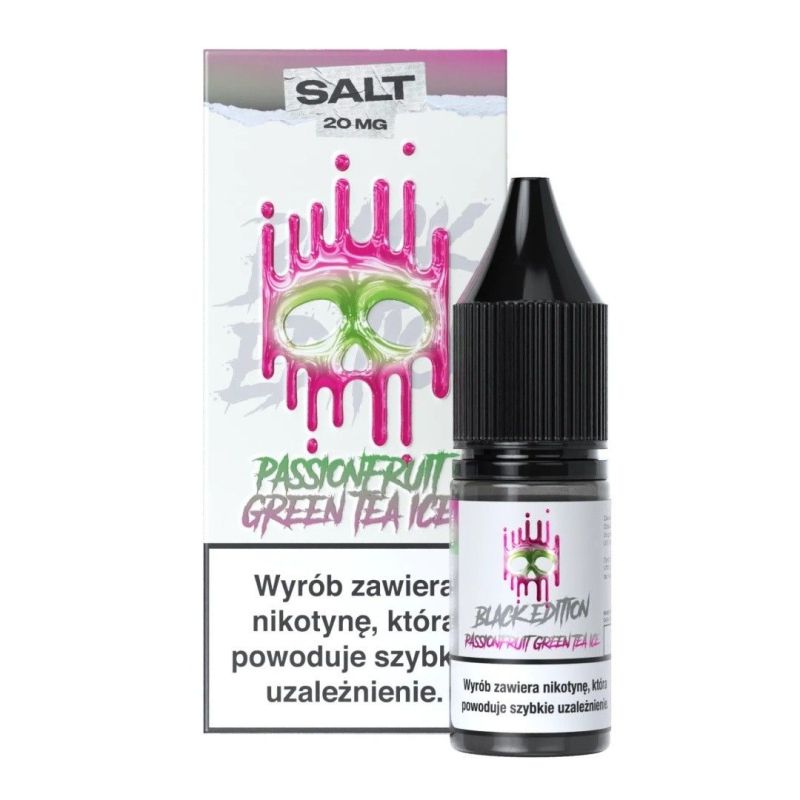 Dark Line Black Salt - Passionfruit Green Tea Ice 20mg 10ml | BigVapoteur