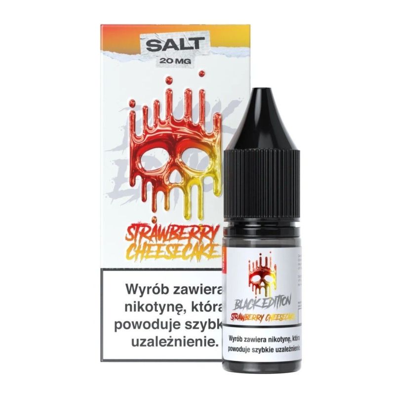 Dark Line Black Salt - Strawberry Cheesecake 20mg 10ml | BigVapoteur