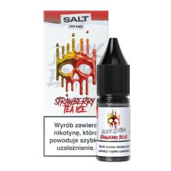 Liquid Dark Line Black Salt - Strawberry Tea Ice 20mg 10ml | BigVapoteur