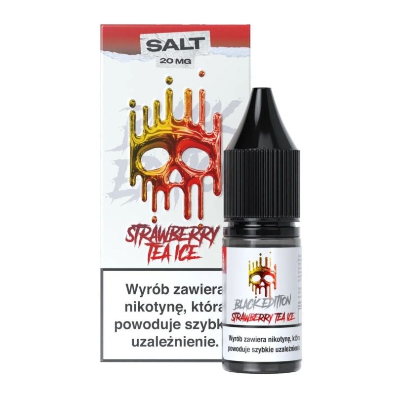 Dark Line Black Salt - Strawberry Tea Ice 20mg 10ml | BigVapoteur