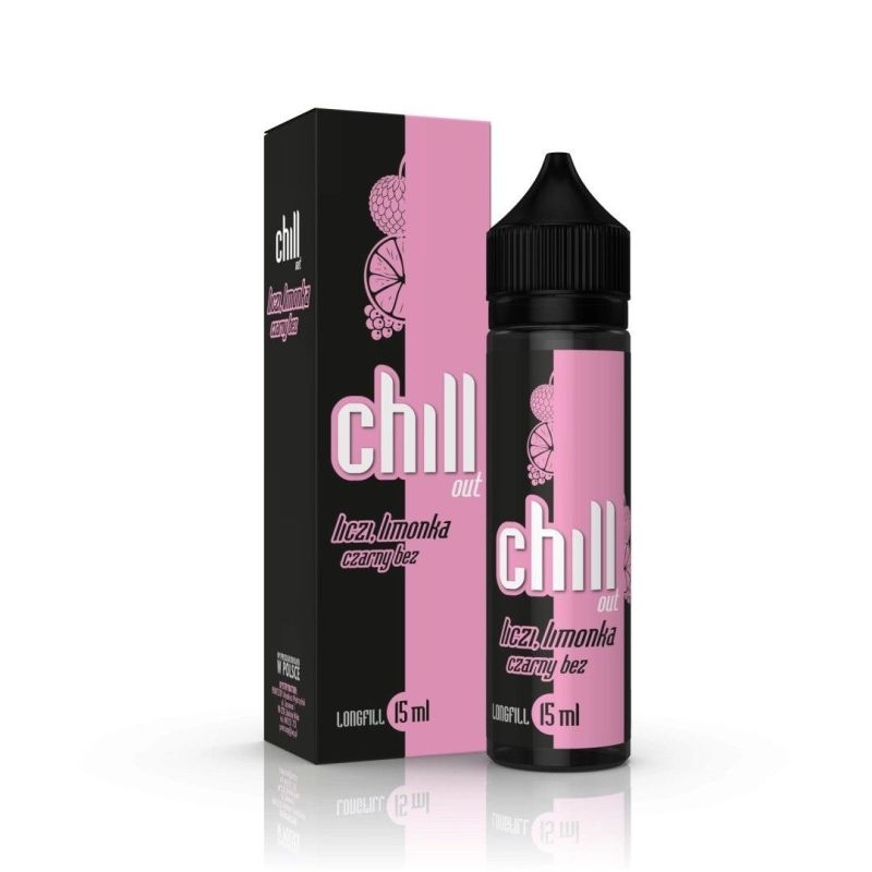 Longfill Chill Out - Litchi Sureau Noir Citron Vert 15/60ml | BigVapoteur