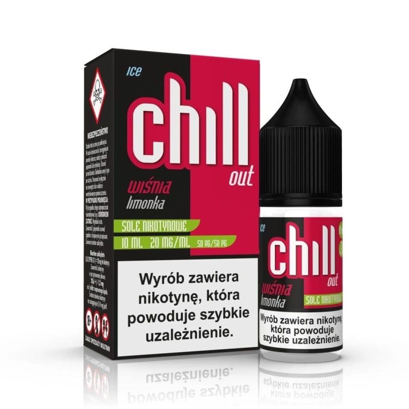 Liquid Chill Out - Wiśnia Limonka 20mg 10ml | BigVapoteur