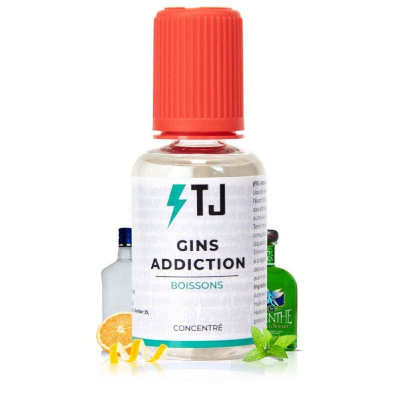 T-Juice Flavor 30ml - Gins Addiction | BigVapoteur