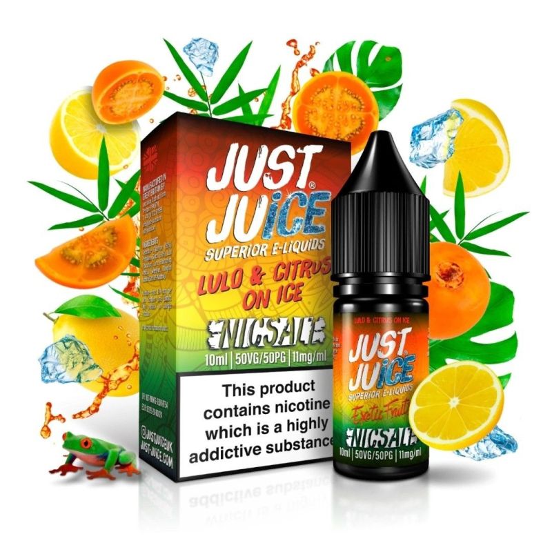 Just Juice Exotic Fruits Salts - Lulo & Citrus On Ice 20mg 10ml | BigVapoteur