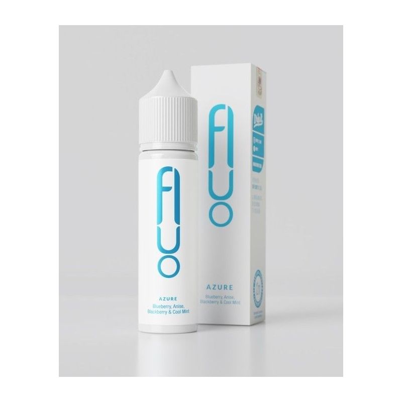 Longfill FLUO White - Azure 12/60ml | BigVapoteur