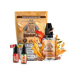 Longfill Oil4vap - Virginia (Pack) 8/30ml | BigVapoteur