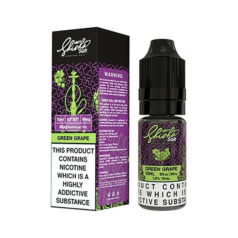 E-liquide Nasty Salts - Green Grape 20mg 10ml | BigVapoteur